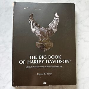 The Big Book of Harley-Davidson Paperback Book - Motorcycle History 12.5" x 9.5"